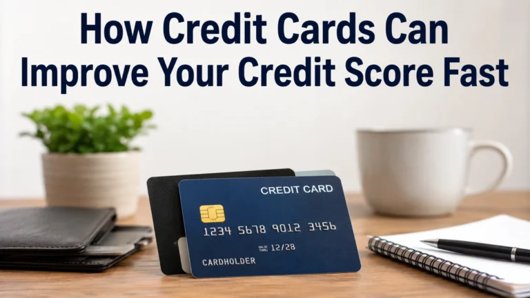 How Credit Cards Can Improve Your Credit Score Fast