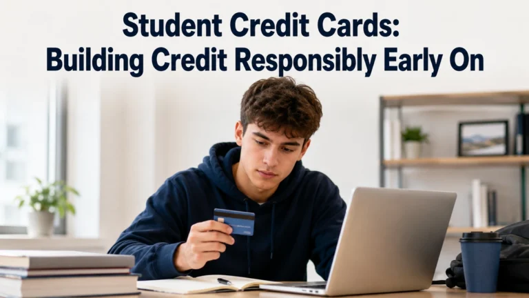 Student Credit Cards: Building Credit Responsibly Early On