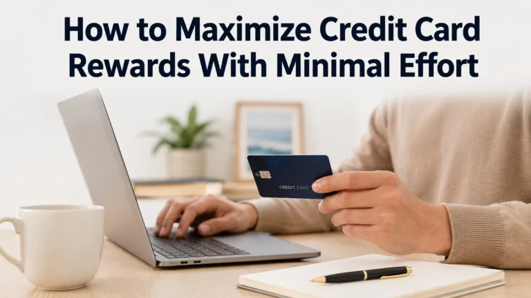 How to Maximize Credit Card Rewards With Minimal Effort