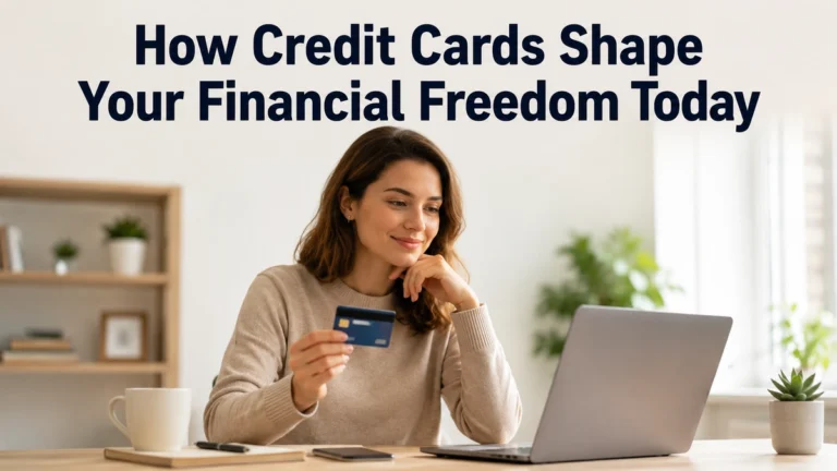 How Credit Cards Shape Your Financial Freedom Today