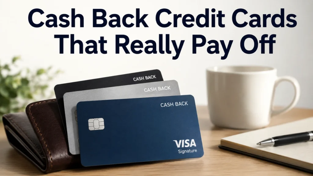 Cash Back Credit Cards That Really Pay Off