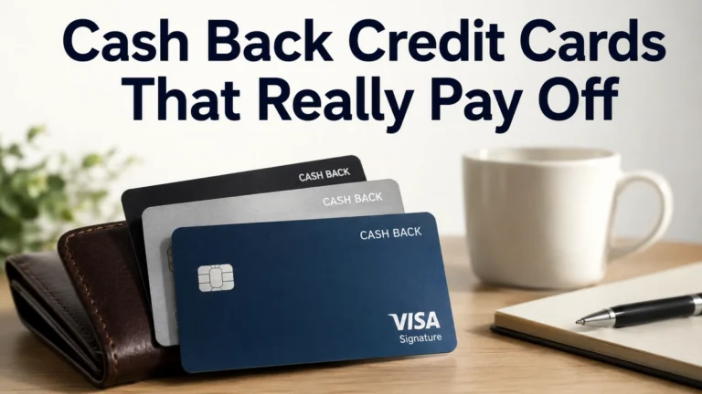 Cash Back Credit Cards That Really Pay Off