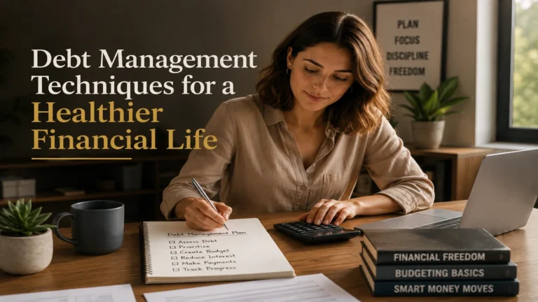 Debt Management Techniques for a Healthier Financial Life