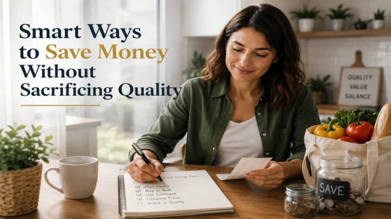 Smart Ways to Save Money Without Sacrificing Quality