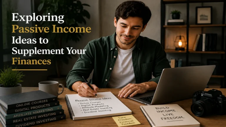 Exploring Passive Income Ideas to Supplement Your Finances