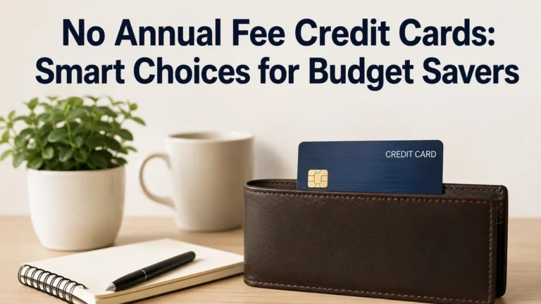No Annual Fee Credit Cards: Smart Choices for Budget Savers