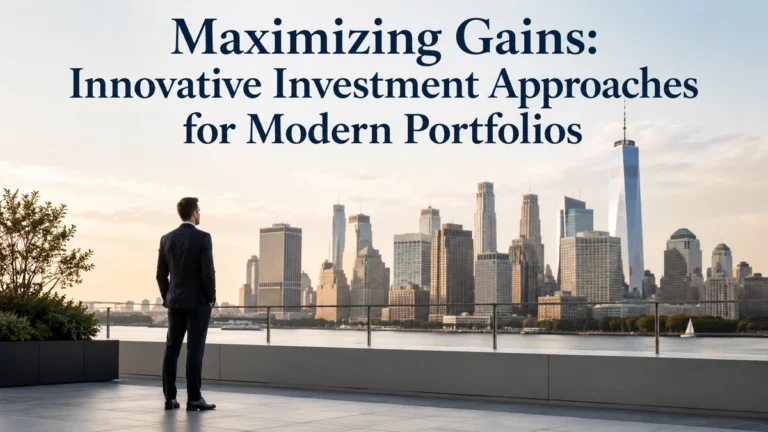 Maximizing Gains: Innovative Investment Approaches for Modern Portfolios