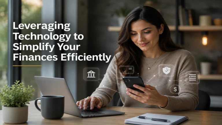 Leveraging Technology to Simplify Your Finances Efficiently