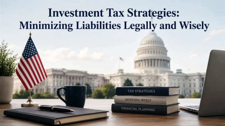 Investment Tax Strategies: Minimizing Liabilities Legally and Wisely